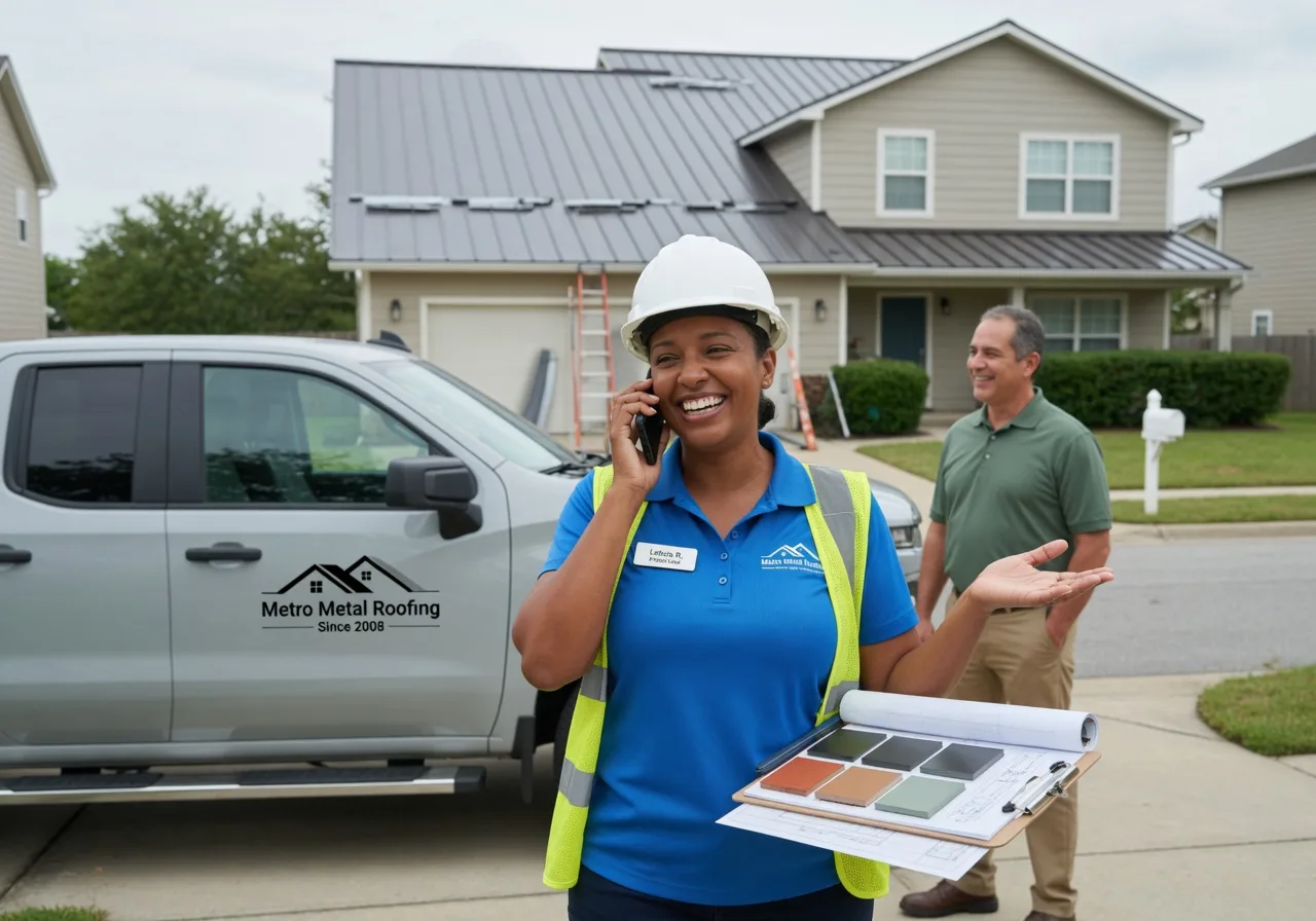 Storm Damage Metal Roof Repair in Keego Harbor, MI